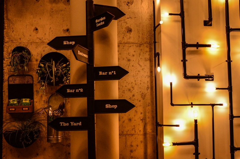 Kitchen Yard on Saturday Night